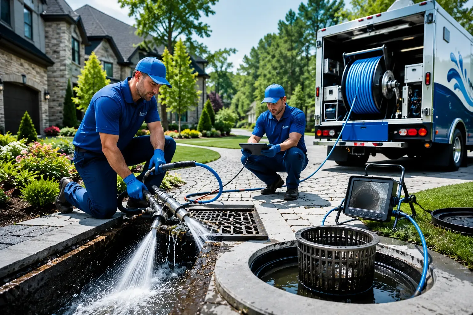 Local outdoor drain cleaning professionals in Rocky Hill, CT